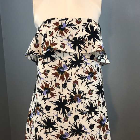 NWT ALC strapless floral dress - Picture 2 of 8